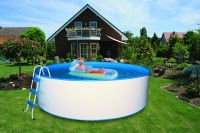 Pool-Set Trend Rundform Sandfilter - Erhältliche Durchmesser: 350, 450 und 550 cm